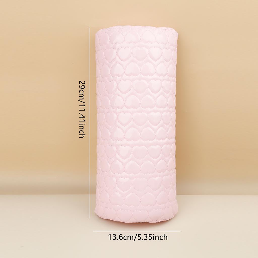1 pcs Manicure Hand Pillow Cushion Hand Pillow Square Heart Leather Hand Pillow Nail Salon Nail Tools