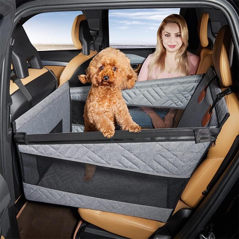 Waterproof Car Seat Pet Mat - Anti-Stain Cat & Dog Cushion, Oxford Cloth