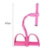 4/6-Tube Pedal Puller Resistance Band Elastic Yoga Sit-up Pull Rope  Pedal Tensioner Exerciser Full Body Workout Fitness Band