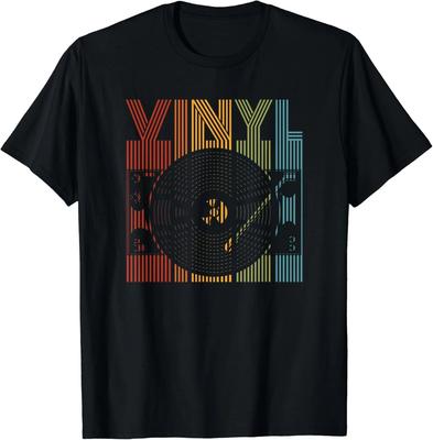 Dischi LP in Vinile Retrò - Maglietta Unisex Regalo Disco Vintage