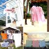 Portable Travel Clothesline 5/10M Length Windproof Outdoor Laundry Drying Rope with Hooks for Camping And Travel