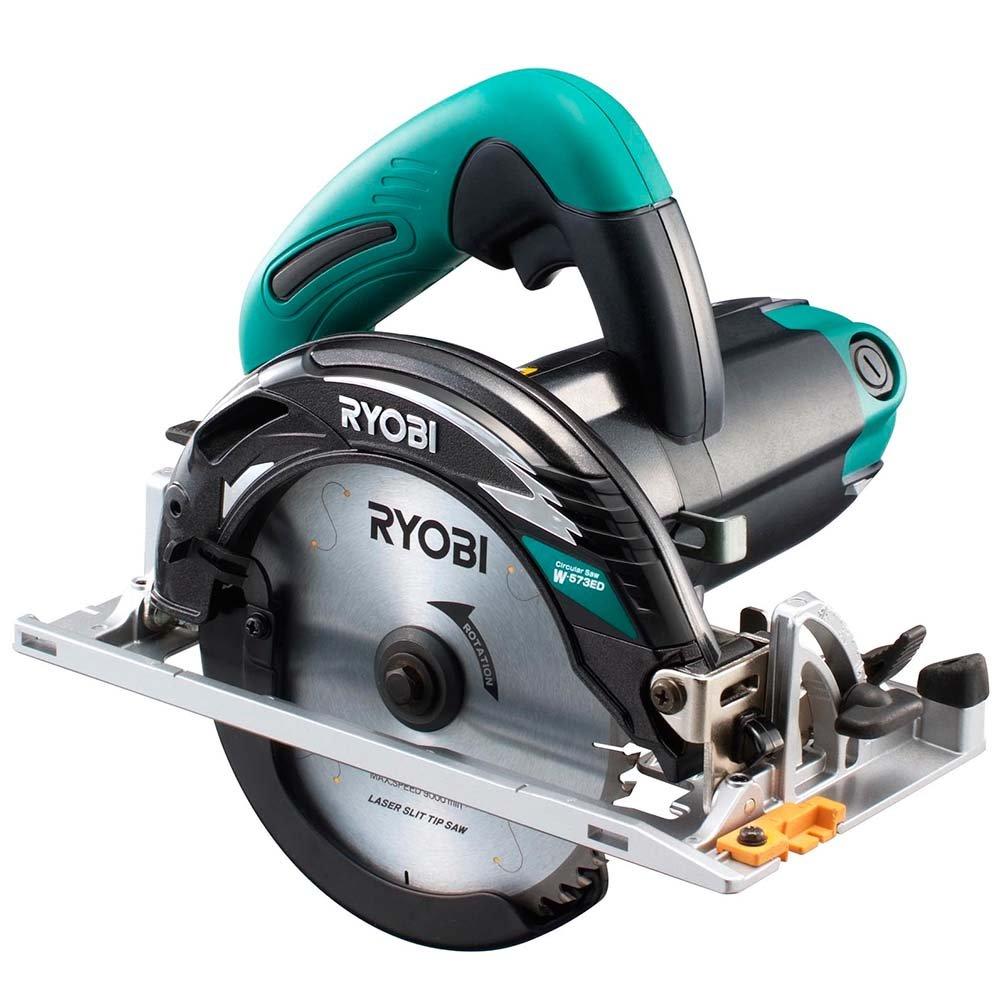 

Kyocera Electronic Circular Saw with Tip Saw 611019A balance in the Saw blade diameter maximum cutting depth 57mm (formerly Ryobi) W-573ED [Excellent синий