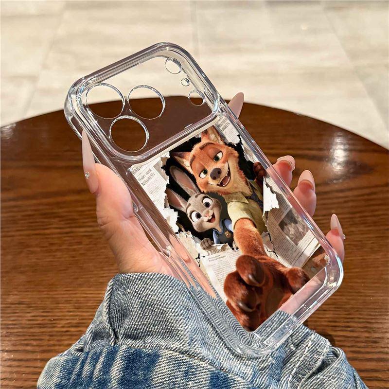 Compatible with Apple iPhone 17 Pro Max Case: New Zootopia Design for a Premium Experience.
