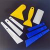 Plastic Scraper Plastic Scraper Putty Knife for Applying Spackling Baking, 20/30/40mm Paint Scraper with Long Handle