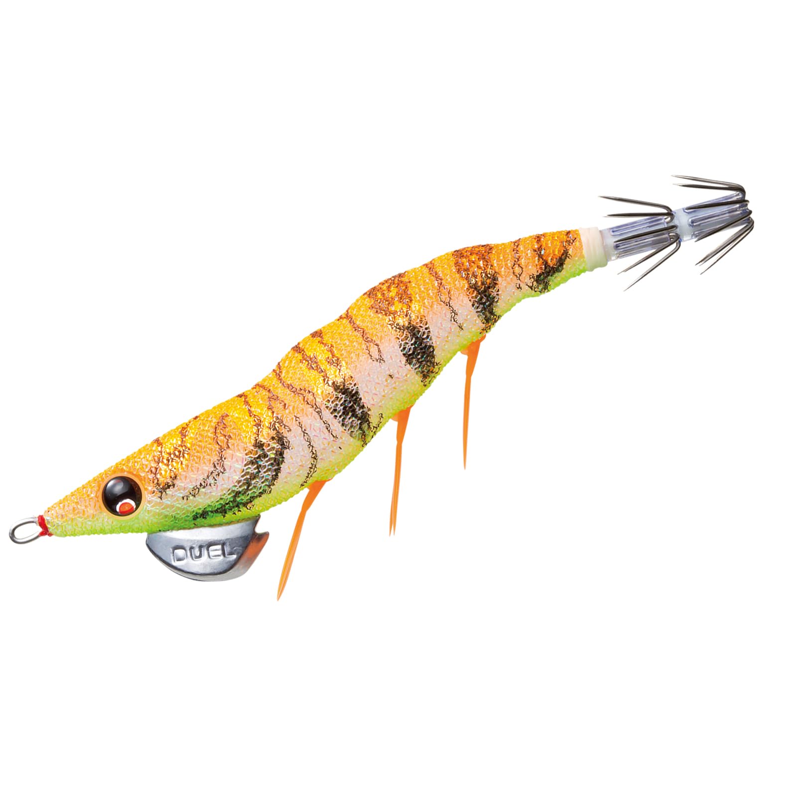 

DUEL Dart Master Squid Lure for Squid Fishing Fishing Bigfin Reef Luminous Gold Orange Tide EZ-Q (Size 2.5, Weight 10g) (Eging, Tackle, Squid) -