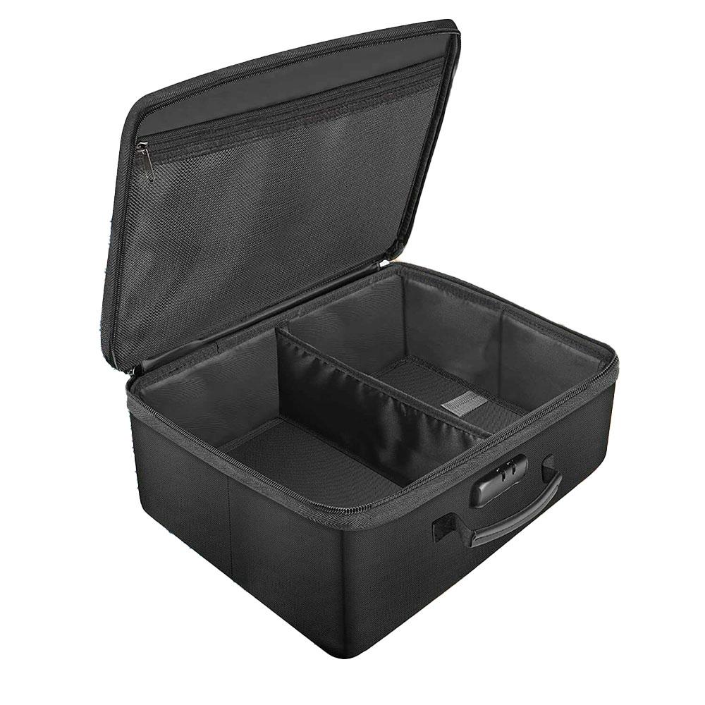 Kaufe Fireproof Document Box with Lock File Storage Organizer Box ...