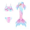 Costume da Bagno Sirena per Bambine Coda da Sirena Costume da Bagno Set per Bambini