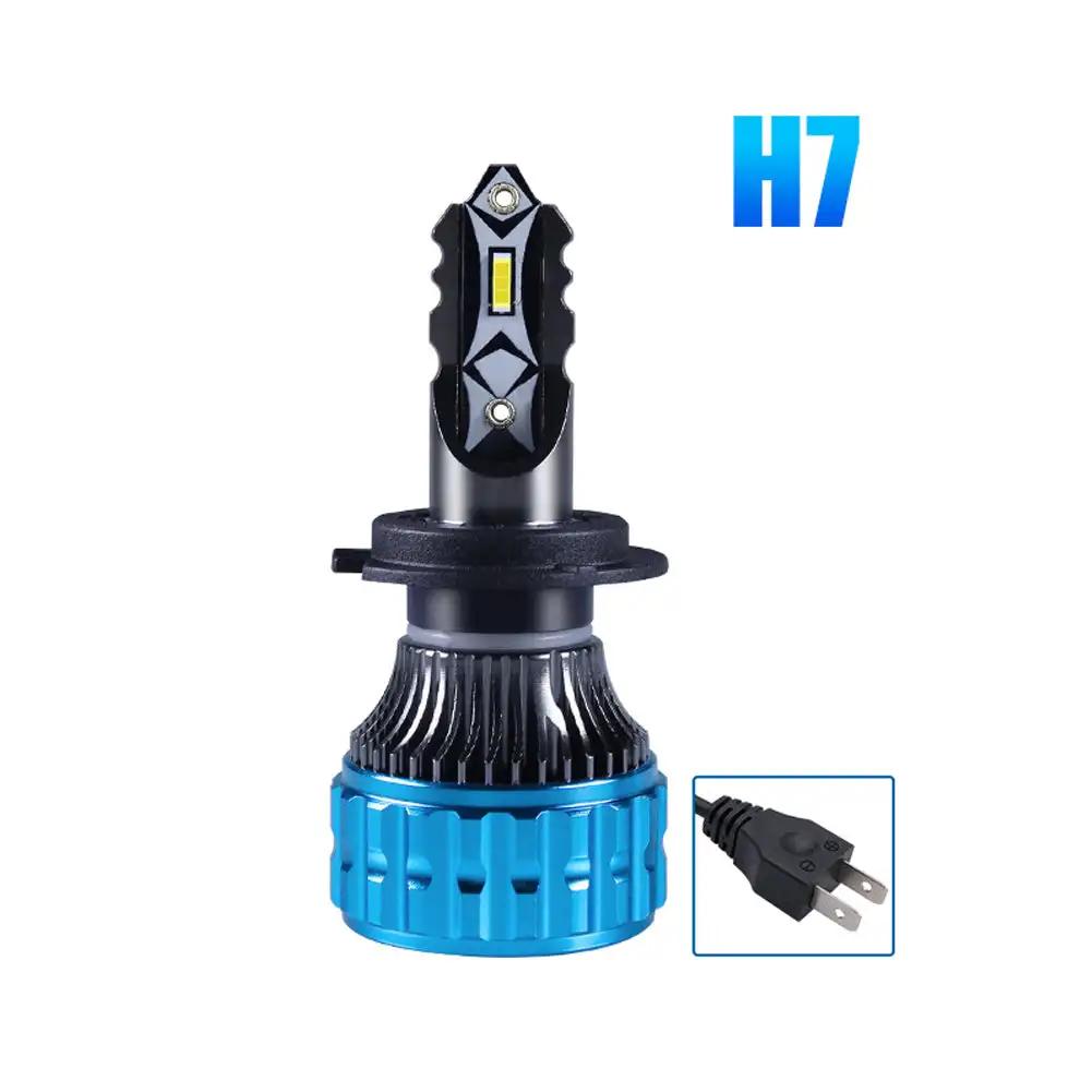 1Pc Car Headlight Bulbs H1 H3 H4 H7 H11 9005 9006 LED Car Headlight LED Lamp Beam Bulbs Automobiles Lamp 12000LM Lights White
