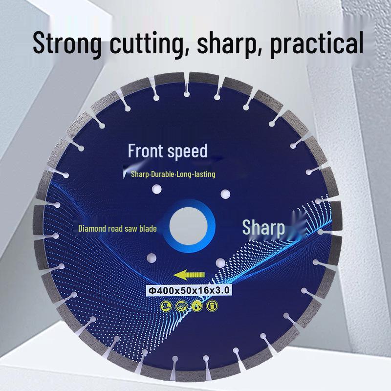 Diamond Road Saw Blade for Granite, Concrete, Asphalt, and Reinforced Concrete Cutting