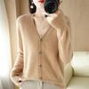 Autumn and Winter Cardigans, Women's Loose Plus Size Knitwear, Women's Tops, Long Sleeved Women's Sweaters