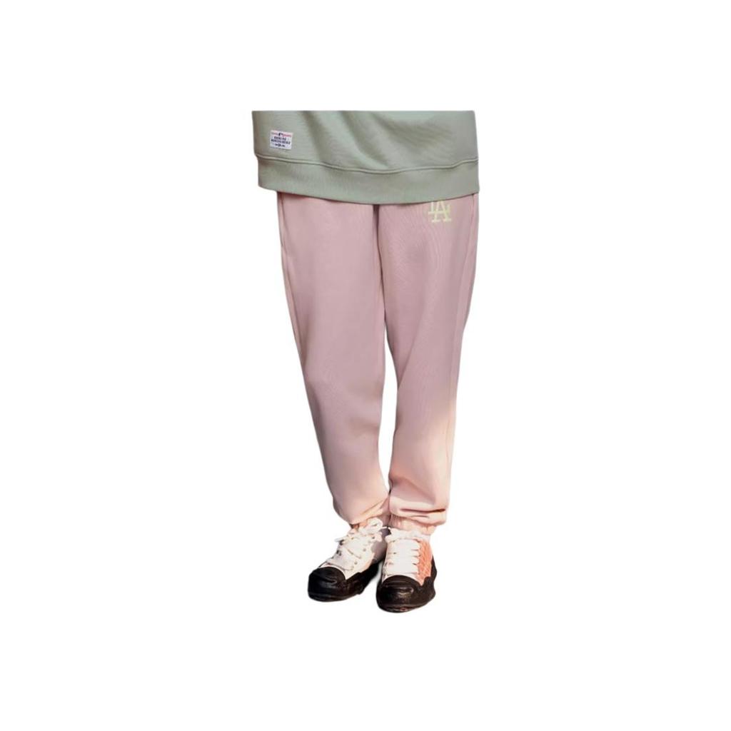 New Era FW22 MLB Glow In The Dark Embroidered Sweatpants Unisex pants Pink 13350888