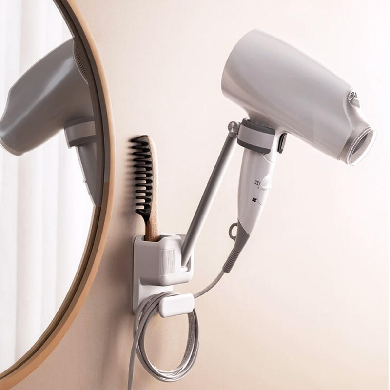 Hands-free Bathroom Toilet Hair Dryer Stand Hanger Holder