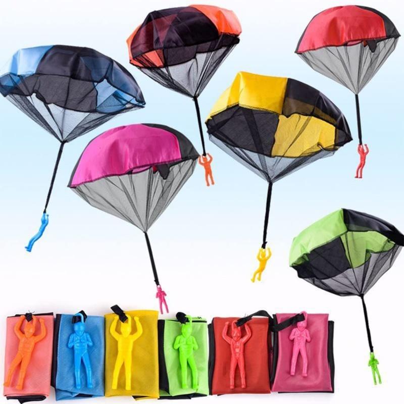 

Parachute Toy For Kids Tangle Free Figures Parachute Throwing Flying Toys Parachute For Indoor & Outdoor Gift Party Favors (As shown-33735)-