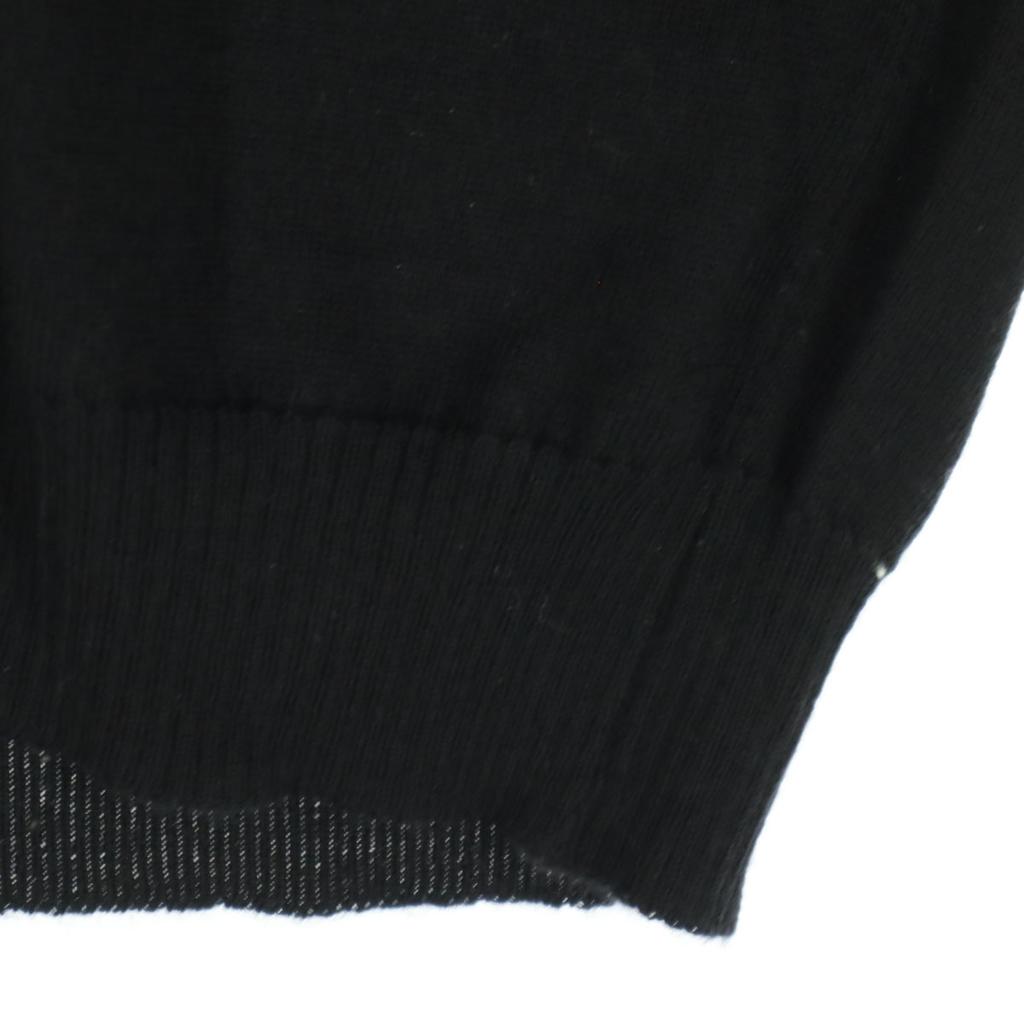 PAUL&JOE Long Sleeve V Neck Cardigan 2 Black Women Used