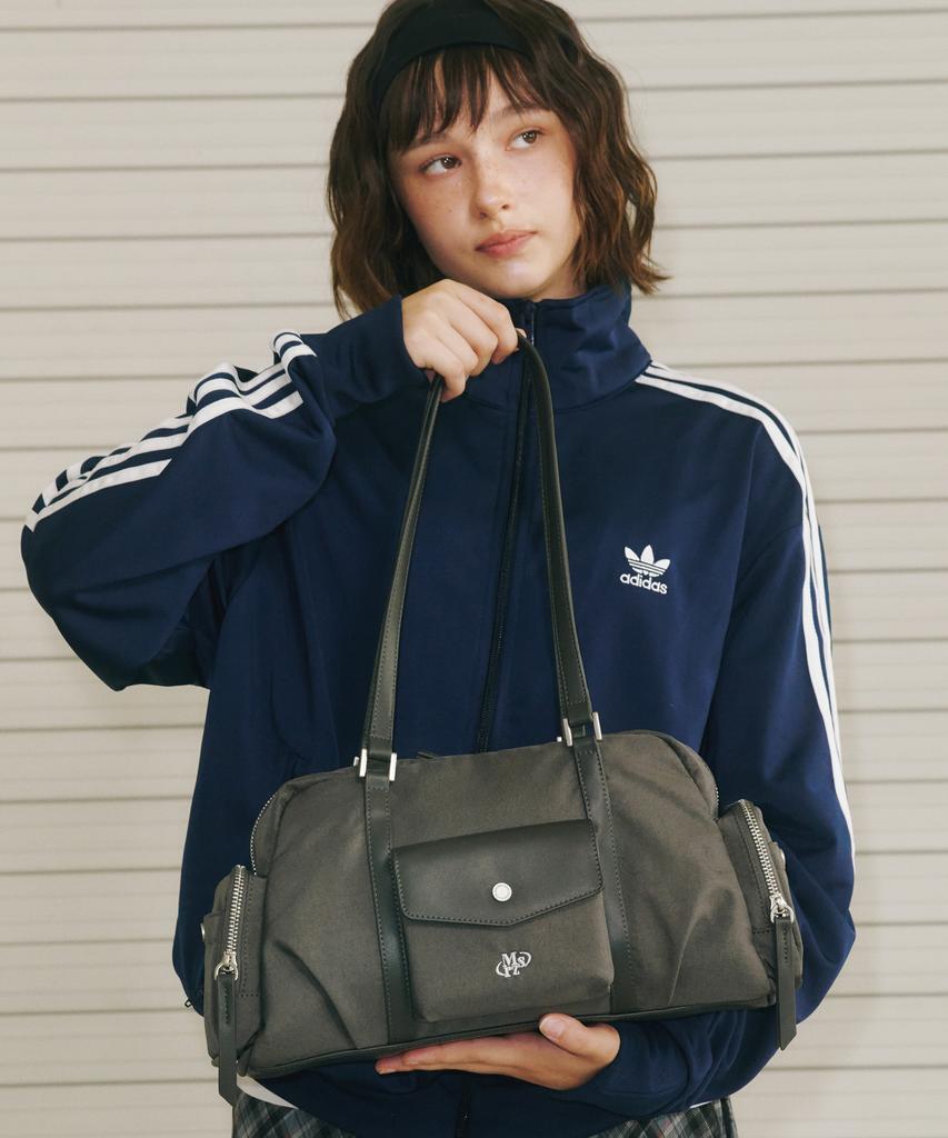 Masmarulez Lumi Nylon Shoulder Bag_Dark Gray