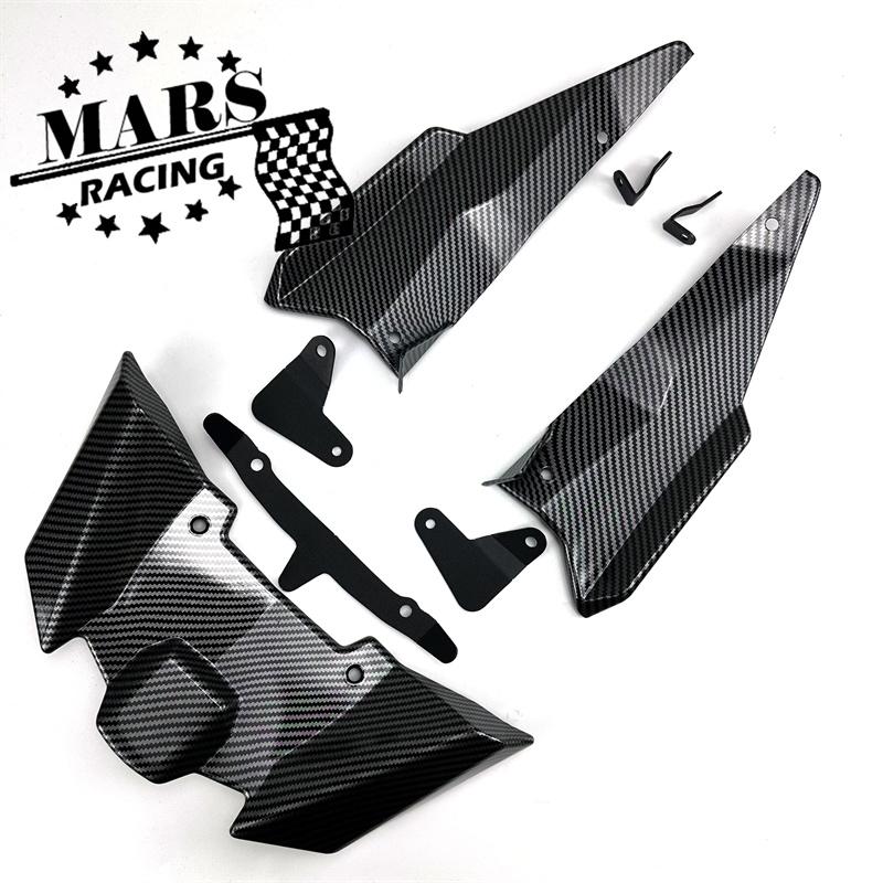 Passend für Kawasaki Z-900 Z900 z900 2025 2026 Motorrad Sport Abtrieb Naked Frontspoiler Aerodynamischer Flügel Deflektor Winglet