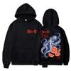 Japanese Style Octopus Ocean Sea Life Graphic Print Hoodie Men Women Hip Hop Vintage Streetwear Punk Soft Sweatshirt Loose Cozy and Versatile