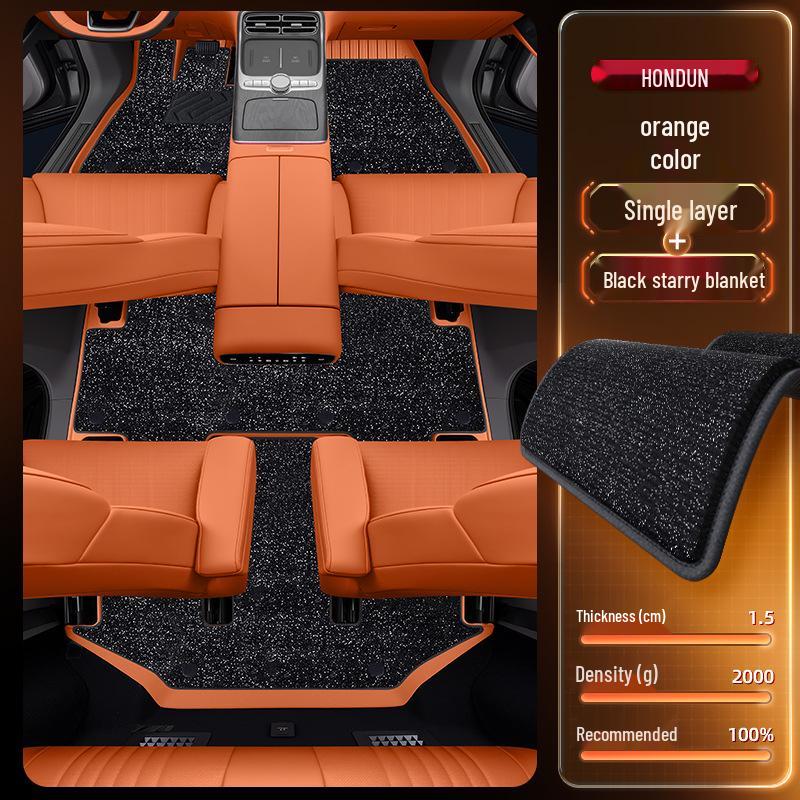 TPE Floor Mats for 2025 Geely Galaxy M9 - Complete Interior Set