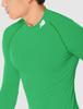 New Balance 8535 Long Sleeve Stretch Inner Japan Size XL to Japanese size Shirt, Men's, Green, (equivalent XL)