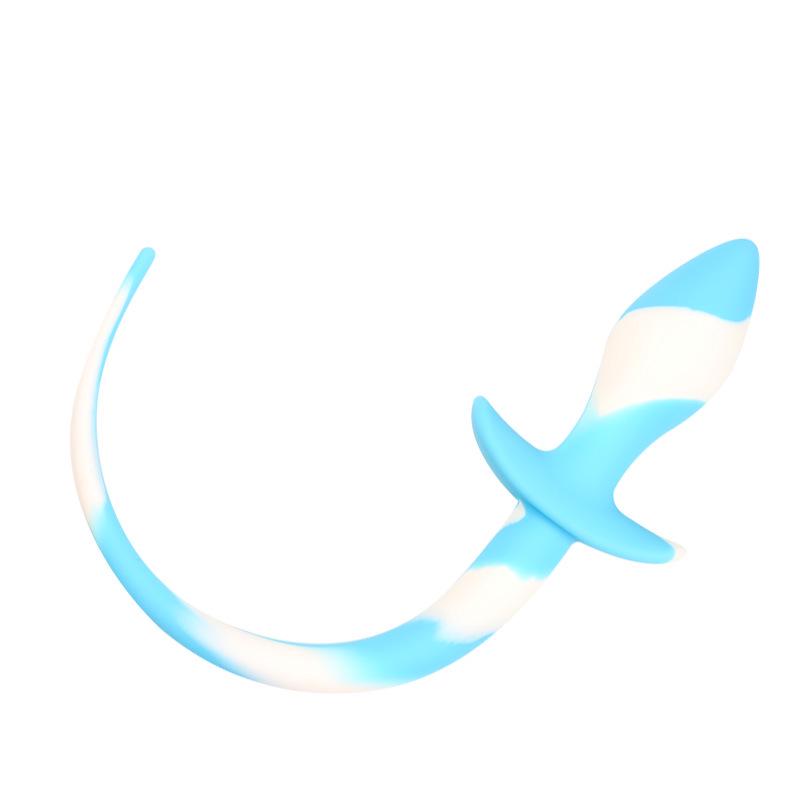 Back Court Anal Plug SM Dog Tail Flirting Dilator for Adults