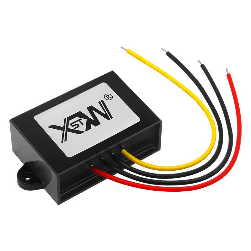 12V 2A Automatic Buck-Boost Converter: 8-40V To 12V DC-DC Voltage Stabilizer Module