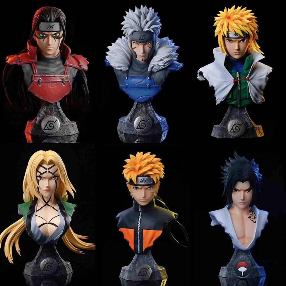 Naruto Hokage 1/2/4/5/7 Sasuke Model Statue Anime Peripherals Home Car Ornaments Small Gifts Christmas Gifts