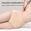 Big Size Female Red Life Year High Waist Split Anti  Wear Leg Draw Abdomen Lift Hip Seamless Triangle Briefs