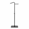 Clothing Display Rack with Side Arm Floor-Standing Furniture Heavy-Duty