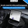 For Tesla Model Y Juniper 2025- / Model 3 Highland 2024- Central Control ETC Storage Box, Under Screen Hidden Storage Box Tray