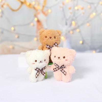 Wedding Sprinkler Doll Bow Tie Bear Plush Toy Doll Pendant Bag Keychain Ornament Doll