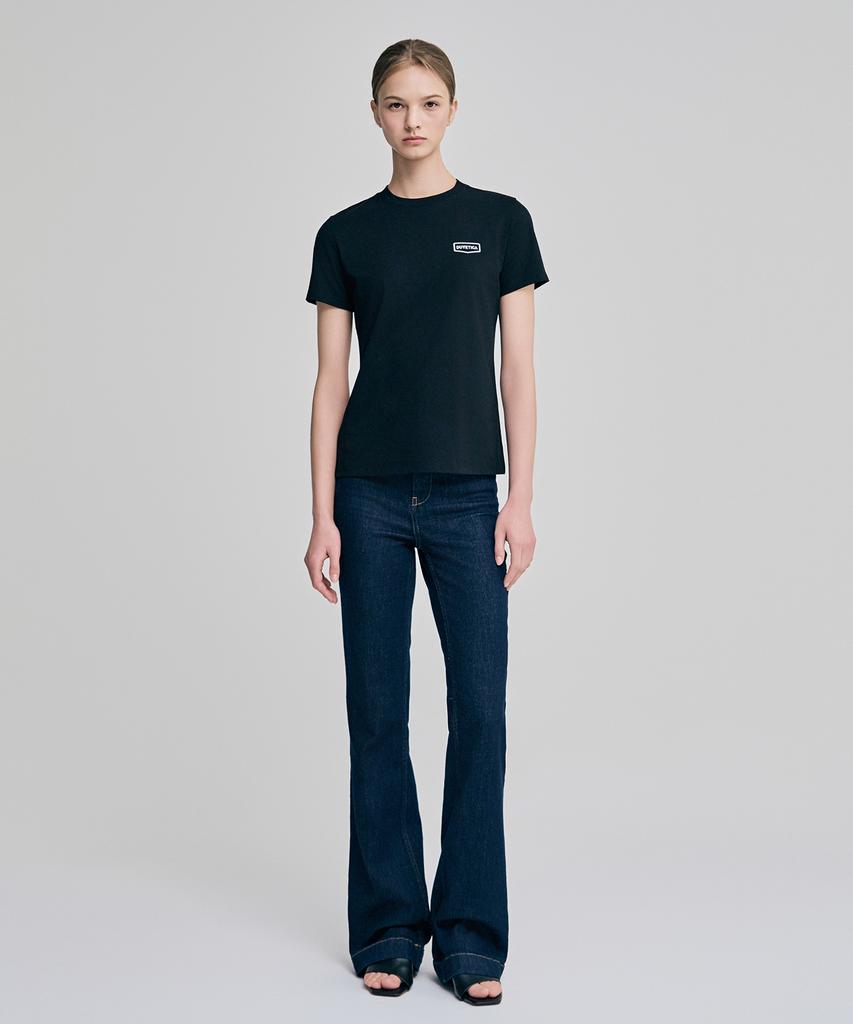 DUVETICA Messina (Black) (Women'S Short Sleeve T-Shirt)