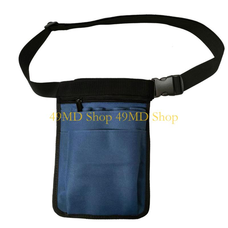 49MD Nursing Belt Multi Compartment Medica Pack Pocket Nurse Apron Hip Bag for Stethoscopes,Bandage Scissors Ect