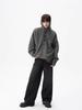 Men's Casual Knitted Hooded Pullover Sweater Coat - Autumn/Winter Versatile Loose Fit.