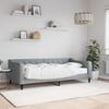 Vidaxl Sofa Z Materacem, Jasnoszara, 90X190 Cm, Tkanina