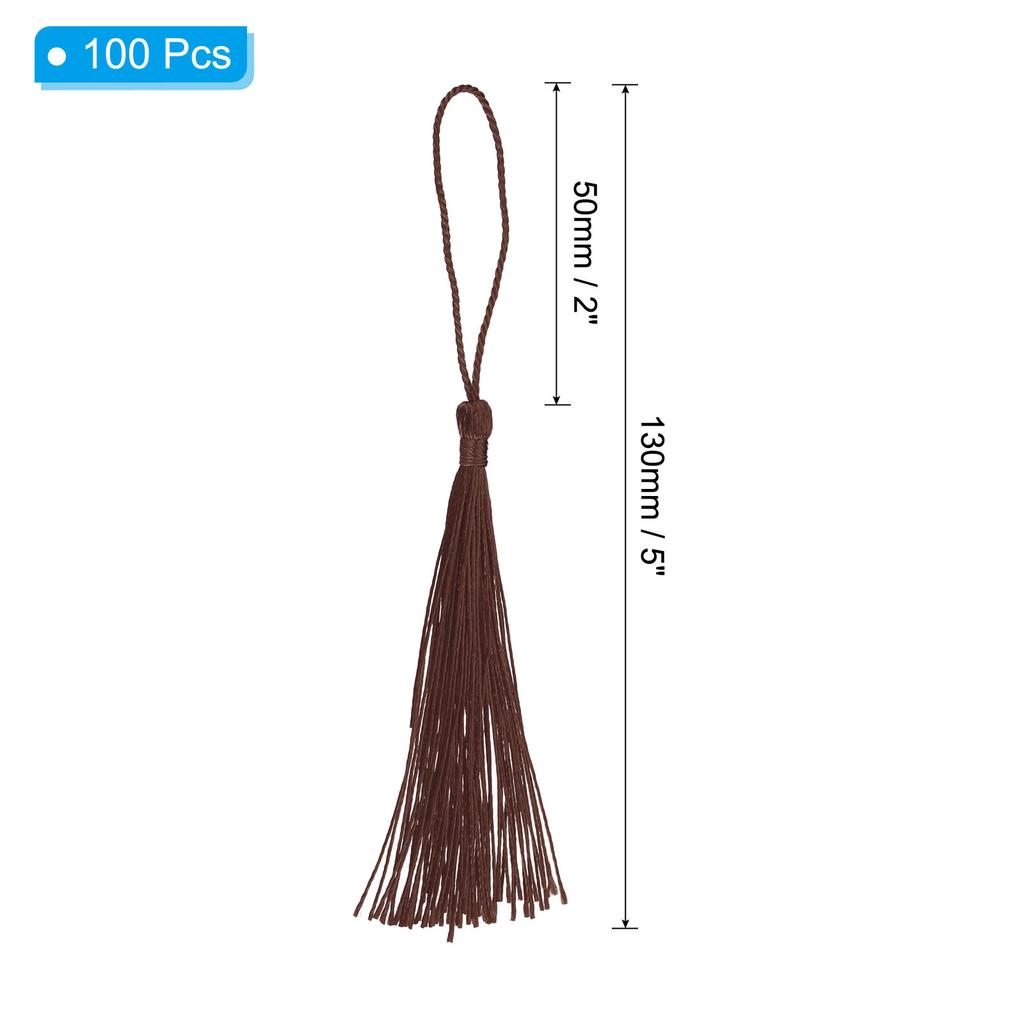 10/100Pcs Blank Sublimation Metal Bookmark Rectangle Book Marks Page Markers Mini Handmade Bookmark Tassels for Book Lover Gifts