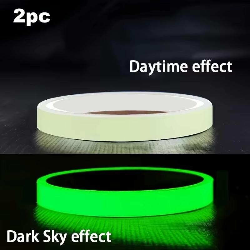 1PCS Luminous Tape Green Waterproof Fluorescent Tape,Glow-in-the-dark Tape Stair Stage Skateboard Bicycle Decoration Safety Tape