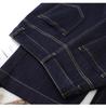 Women's Retro Denim Wide-Leg Jeans - Slimming Narrow Straight Fit for Spring & Autumn 2025.