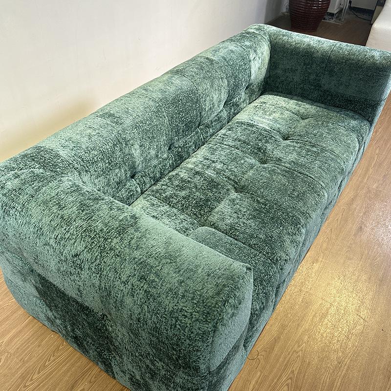 Compact Frameless Italian Sofa - Vacuum Compressed Marshmallow Design for Apartments