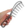 Muticolor Barber Men Oil Combs Wide Tooth Hairdressing Comb Massage Shark Plastic Comb Hair Clipper Curling Salon Home Accessory