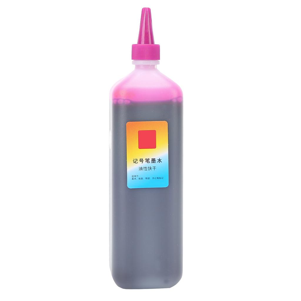 Marker Refill Ink Color Permanent Poster Pen Replenishing Liquid Art Craft Supplies200ml Peach Pink