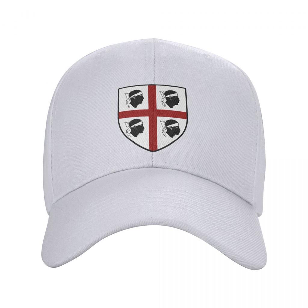 Classic Sardinia Flag Four Moors Baseball Cap Women Unisex Custom Adjustable Unisex Italy Sardegna Coat Of Arms Dad Hat Spring