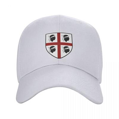 Klasik Sardunya Bayrağı Dört Moors Beyzbol Şapkası Kadın Unisex Özel Ayarlanabilir Unisex İtalya Sardegna Arması Baba Şapka Bahar