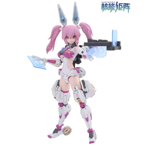 Doyusha NUKE MATRIX CYBER FOREST FANTASY GIRLS 2 REMOTE ATTACK BATTLE BASE INFO TACTICIAN LirlyBell 1/12 Scale Pre-Colored Plastic Model Kit (Standard