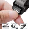 Cortador de Unhas Anti Salpicos Com Coletor de Unhas Aço Inoxidável Cortador de Unhas das Mãos e dos Pés Aparador de Unhas Ferramentas de Manicure Ferramentas Manuais