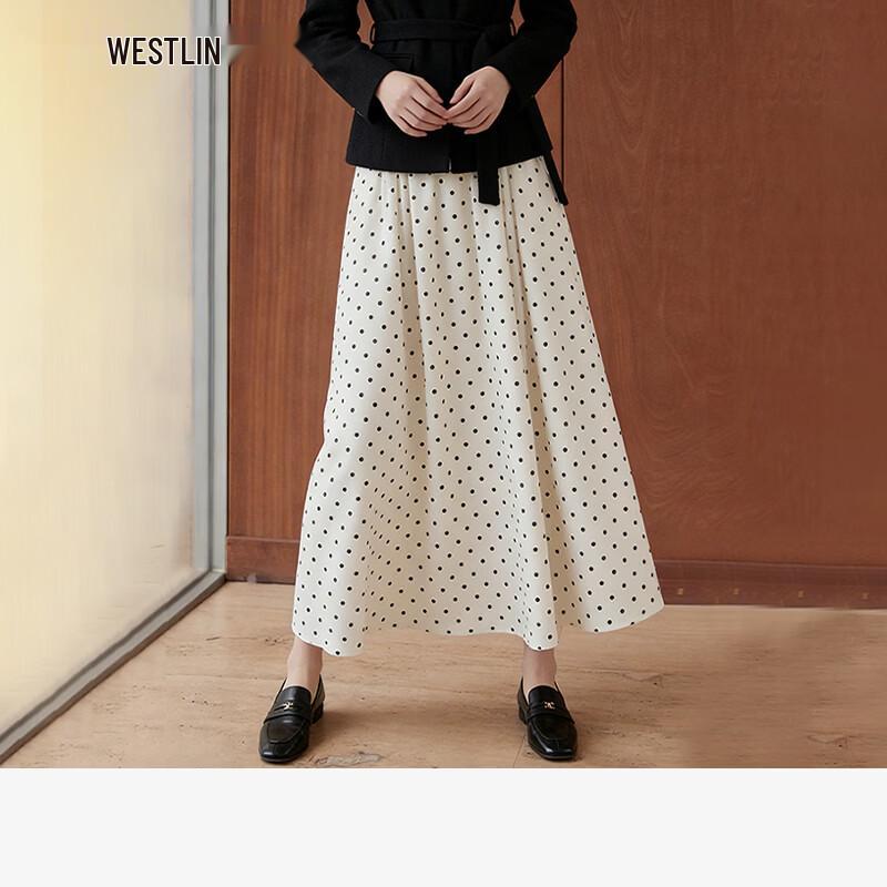 

Westlink Retro Polka Dot A-Line Midi Skirt 27