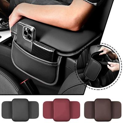 With Armrest Storage Box Pad Center Memory Console Elbow Support And Cotton Cover Raise Lengthen Protective Q2H2