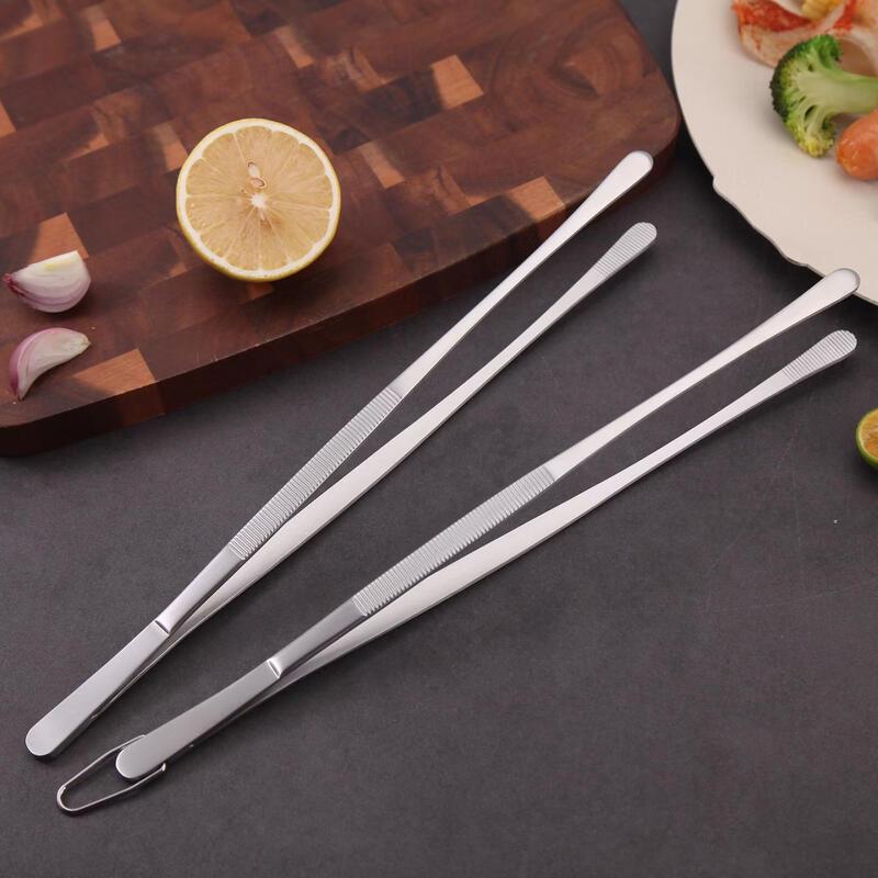 Abdo 304 Stainless Steel Korean BBQ Tongs