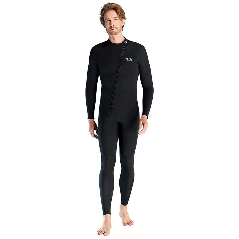 

1.5MM Front Zippered Warm Diving Suit Female One-piece Cold-proof Male Swimming Snorkeling Surfing XL