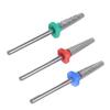 3pcs Nail File Bits Tungsten Steel Nail File Bits Professional Manicure Grinding Heads for Electric 