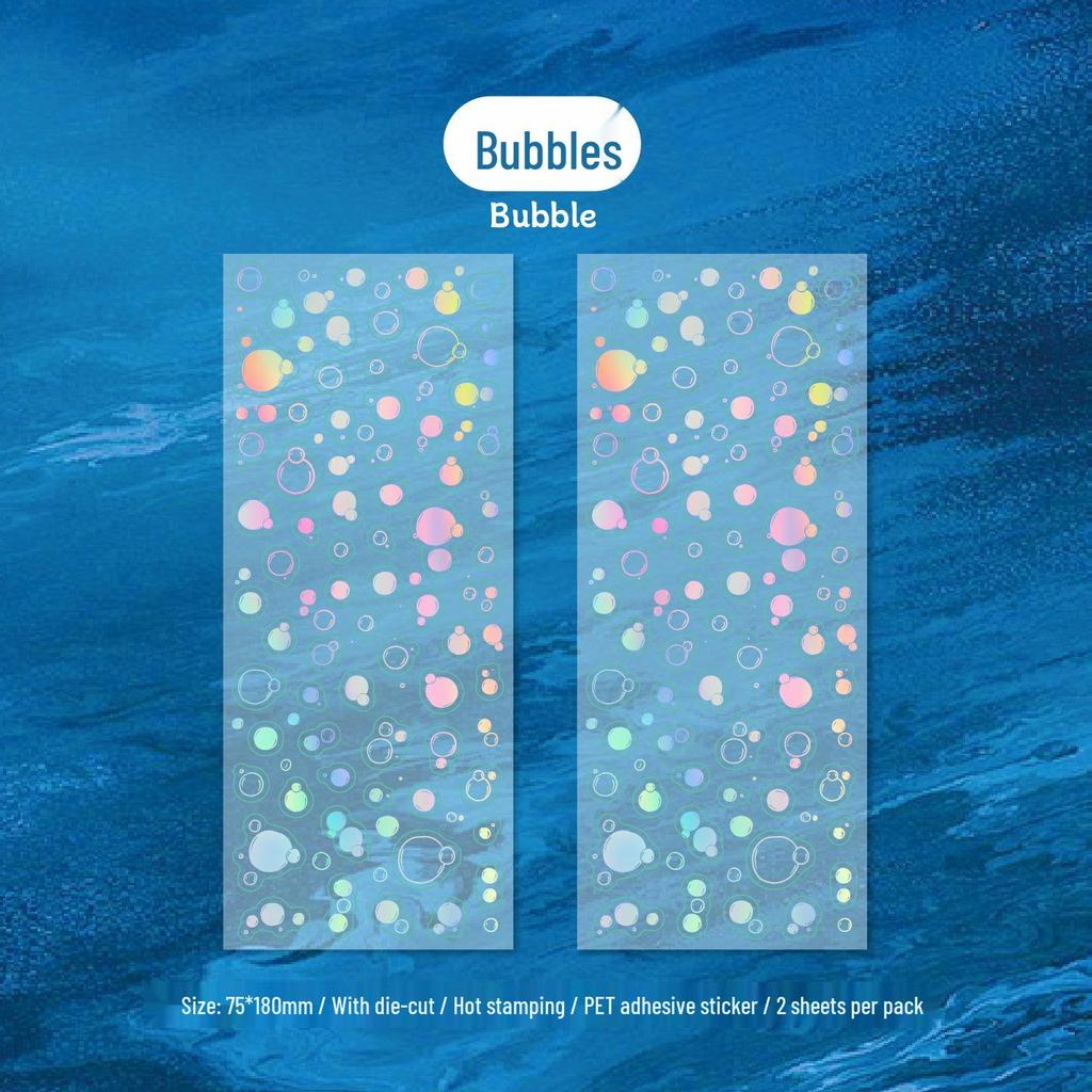 Starlight Series Creative Scenery Stickers for Bullet Journals & Decorative Uses